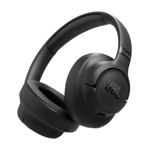 Слушалки JBL Tune 780NC, черни, изглед под ъгъл