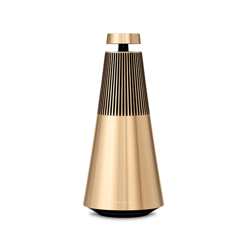 Beosound 2 3rd Gen în finisaj Black Anthracite, pe fundal neutru.