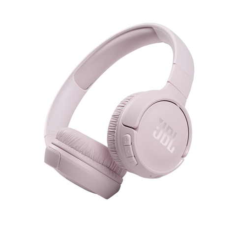 Слушалки JBL Tune 510BT, розови, изглед под ъгъл