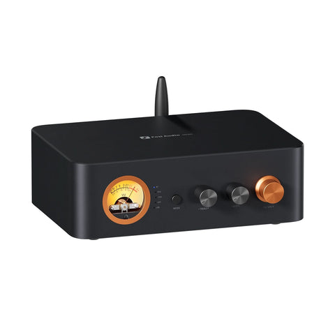 Fosi Audio MC351, cu panoul frontal, comenzile și carcasa vizibile