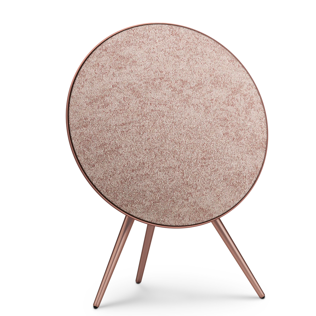 Beosound A9 5th Gen în finisaj Sienna Brown, pe fundal neutru.