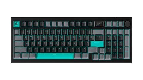 Tastatura gaming mecanica AVAX GM03 PRO wireless, GASKET, RGB, 98%, Switch-uri Gateron, Display TFT resigilat