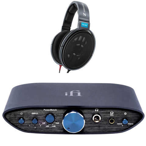 Pachet Promo Sennheiser NEW HD 600 + iFi Audio ZEN CAN Signature 6XX