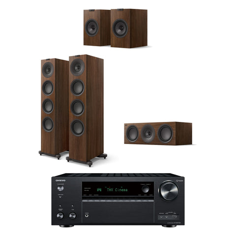 Pachet PROMO Onkyo TX-NR7100 + KEF Q11 Meta + KEF Q6 Meta + KEF Q1 Meta