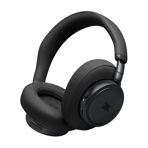 Слушалки JBL Live 780NC, цвят черен, изглед в перспектива