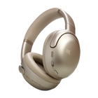 JBL Tour One M3 wireless over-ear headphones in Mocha, angled view