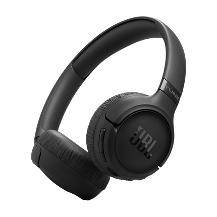 Слушалки JBL Tune 680NC, черни, изглед под ъгъл