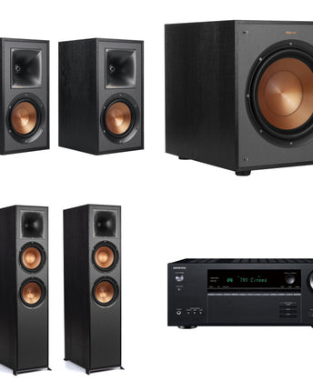Pachet PROMO 5.1 ONKYO TX-NR6100 + KLIPSCH R-820F + R-51M + R-100SW