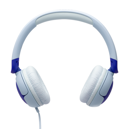 Слушалки JBL Junior 320 в синьо, изглед отпред