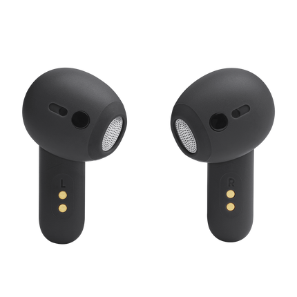 Слушалки JBL Live Flex, цвят черен, слушалките, изглед отзад