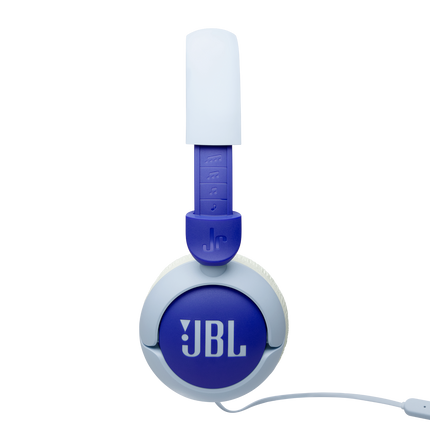 Слушалки JBL Junior 320 в синьо, десен профил