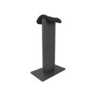 Suport de căști Kanto Audio H2, negru, decupat pe fundal transparent