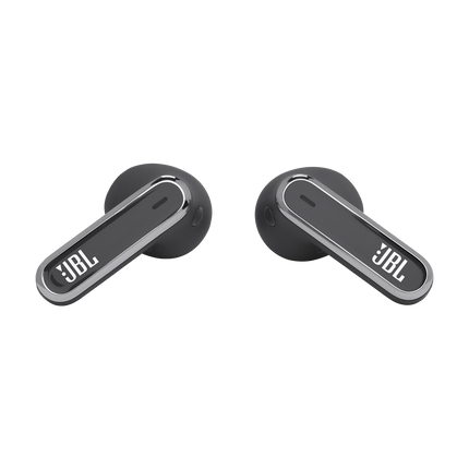 Слушалки JBL Live Flex, цвят черен, слушалките без калъфа