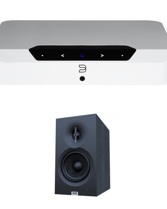 Pachet PROMO Bluesound Powernode Edge + Elac Debut 3.0 DB53