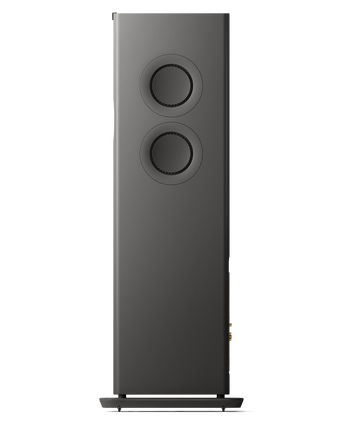 KEF LS60 Wireless, finisaj Titanium Grey, vedere laterală