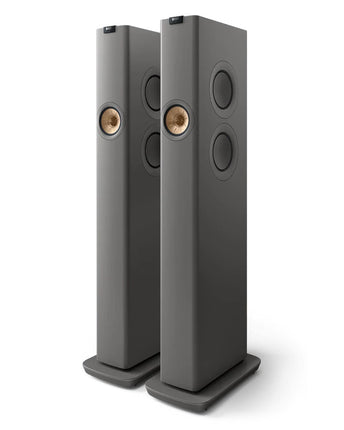 Повторно запечатан комплект безжични активни високоговорители KEF LS60