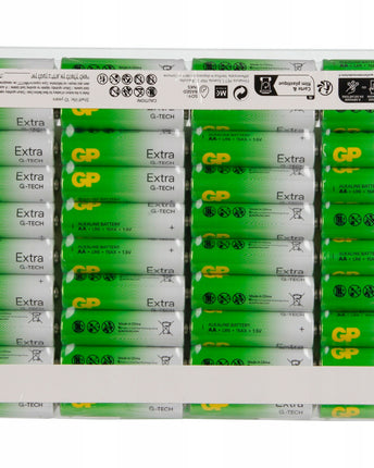 Батерии GP Extra Alkaline AA (LR6), 1.5V, 40бр