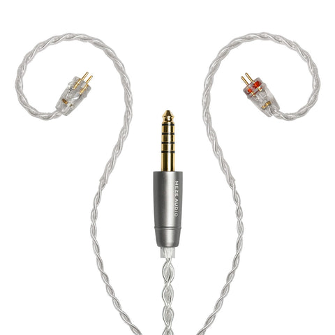 Meze Audio Cablu 2-Pin to 4.4mm Balanced Silver Plated resigilat