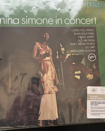 Disc Vinil Nina SImone In Concert