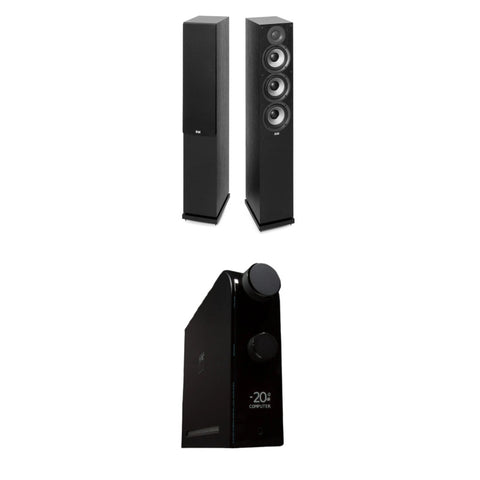 Pachet PROMO ELAC Debut F5.2 + NAD D 3045
