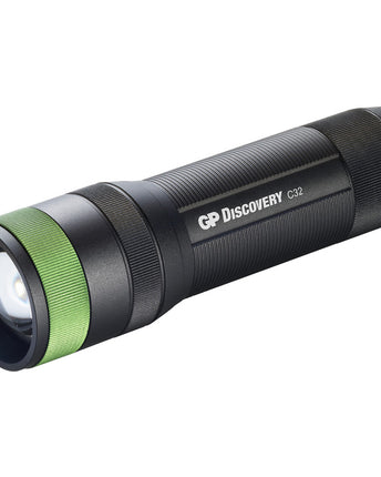 GP DISCOVERY C32 Twin Light + Strobe LED Torch IPX