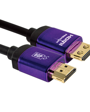 SCP 990 Ultra V Premium Certified HDMI 4K Ultra HD 18Gbps, тройно екраниран кабел/конектори - 3M