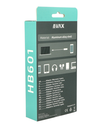 AVAX HB601 CONNECT+ HUB Type C-4xUSB 3.0