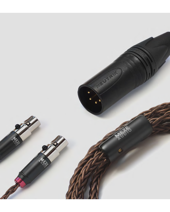 Meze Audio Cablu MINI XLR PREMIUM Copper Pcuhd (upgrade pentru ELITE si EMPYREAN) MiniXLR to 4 pin XLR balanced - 2.5 m
