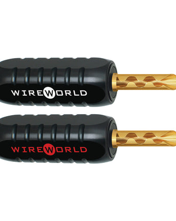 Wireworld Gold Crimpable, conectori banană, set 4