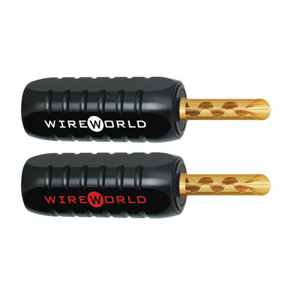 Wireworld Gold Crimpable, conectori banană, set 4