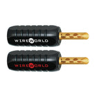 Wireworld Gold Crimpable, conectori banană, set 4