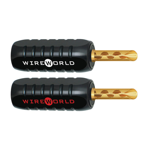 Wireworld Gold Crimpable, conectori banană, set 4