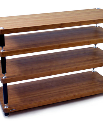 Atacama TV Stand Evoque Eco 110-40 Dark Bamboo, 4 rafturi
