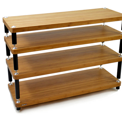 Atacama TV Stand Evoque Eco 110-40 Natural Bamboo, 4 rafturi
