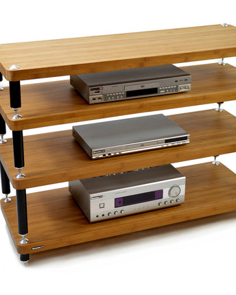 Atacama TV Stand Evoque Eco 110-40 Natural Bamboo, 4 rafturi