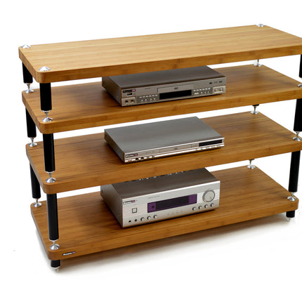 Atacama TV Stand Evoque Eco 110-40 Natural Bamboo, 4 rafturi