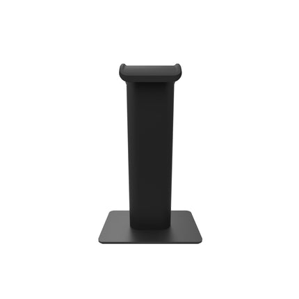 Kanto Audio H2 headphone stand in black, side view