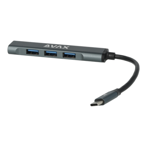 AVAX HB601 CONNECT+ HUB Type C-4xUSB 3.0