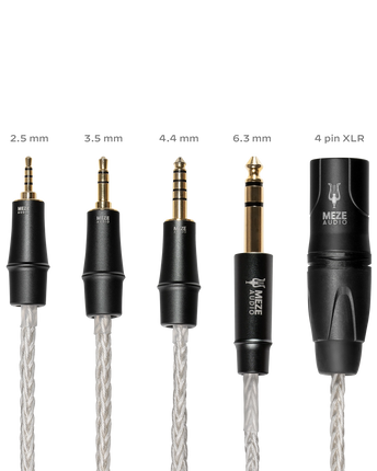 Cablu Meze Audio MINI XLR PREMIUM Silver-Plated Pcuhd (upgrade pentru ELITE si EMPYREAN) MiniXLR to 6.3 mm - 2.5 m