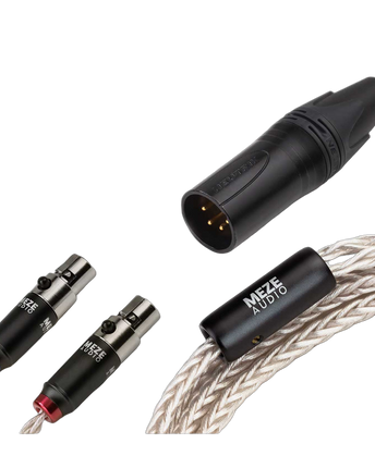 Cablu Meze Audio MINI XLR PREMIUM Silver-Plated Pcuhd (upgrade pentru ELITE si EMPYREAN) MiniXLR to 4 pin XLR balanced - 2.5 m