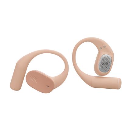 True Wireless слушалки с отворен дизайн JBL Sense Lite, бежов цвят, двете слушалки