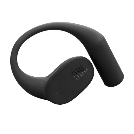 True Wireless слушалки с отворен дизайн JBL Sense Lite, черен цвят, детайл на една слушалка