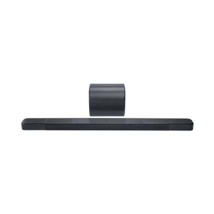 Саундбар JBL Bar 1300MK2 и безжичен субуфер, изглед отпред
