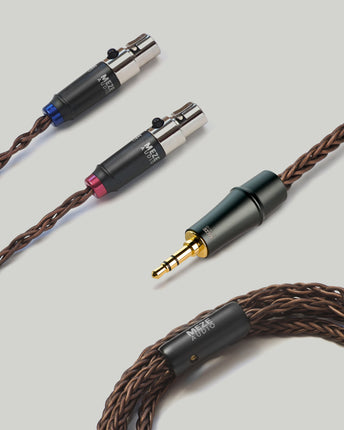 Meze Audio Cablu MINI XLR PREMIUM Copper Pcuhd (upgrade pentru ELITE si EMPYREAN) MiniXLR to 3.5 mm - 1.3 m