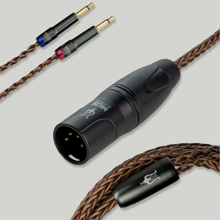 Meze Audio Cablu PREMIUM (upgrade pentru 109 PRO si LIRIC) Copper Pcuhd 3.5mm MONO to 4 PIN XLR balansat