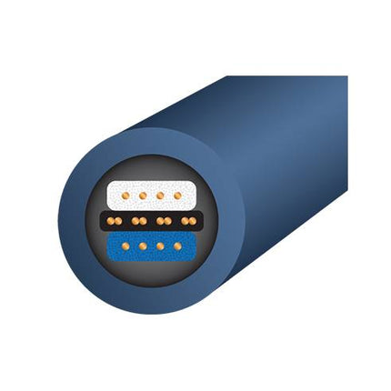 Wireworld Oasis 8 Adaptor Y, RCA mamă - 2 tată