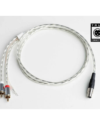 Pro-Ject Cablu - Connect it Phono E, 2 x RCA Impamantare - MiniXLR - 1.23m