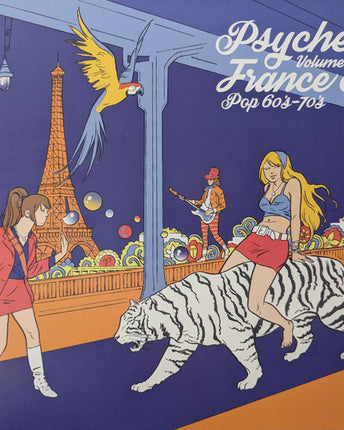 Disc vinil PSYCHÉ FRANCE, VOL. 8 PSYCHÉ FRANCE, VOL. 8 - PSYCHÉ FRANCE, VOL. 8 - LP