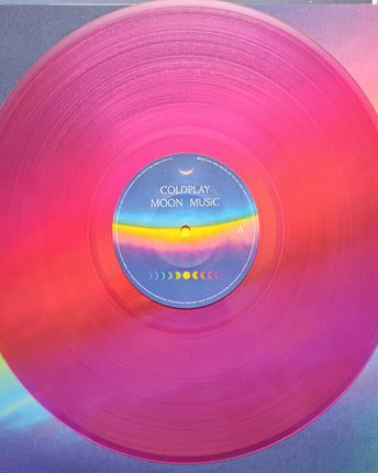 Disc vinil COLDPLAY - MOON MUSIC - LP (Pink Translucent)