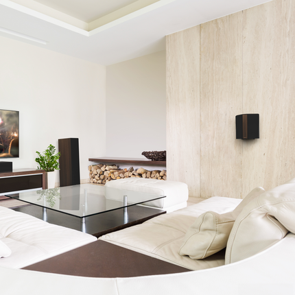 Klipsch RP-502S II Walnut cu grila, intr-un sistem home cinema complet